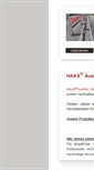 Mobile Screenshot of haas-austria.com